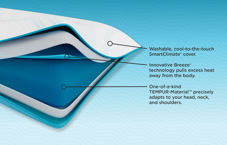 Tempur-Pedic Breeze ProLo 2.0 Pillow image number 2