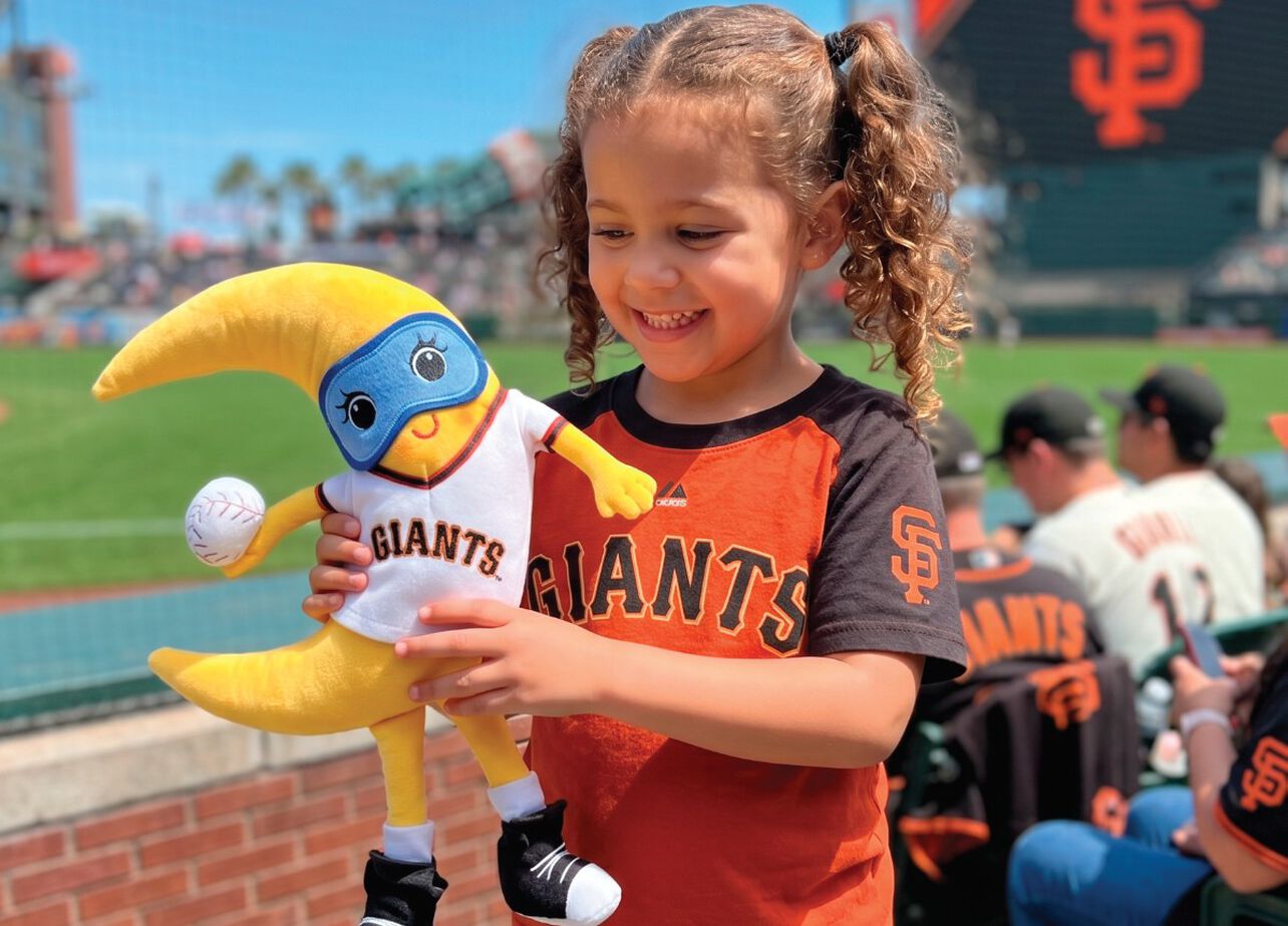 Mancini's Sleepworld Luna Plushie San Francisco Giants image number 0