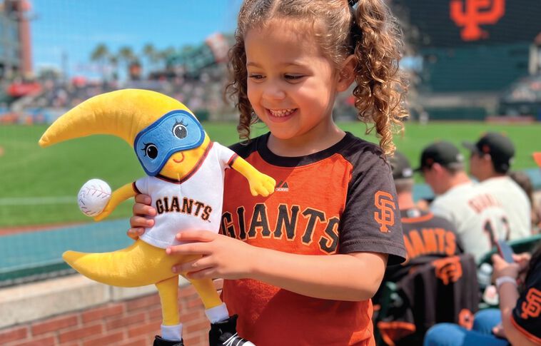 Mancini's Sleepworld Luna Plushie San Francisco Giants image number 0