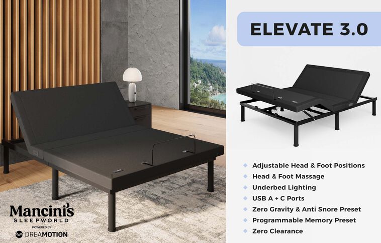 Sleep Partner ZZZ Elevate 3.0 Adjustable Base image number 4