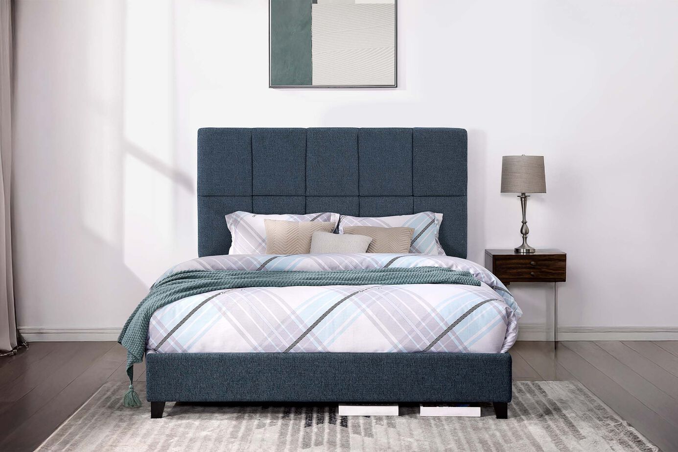 Legends Home Bridger Square Bed Complete image number 1