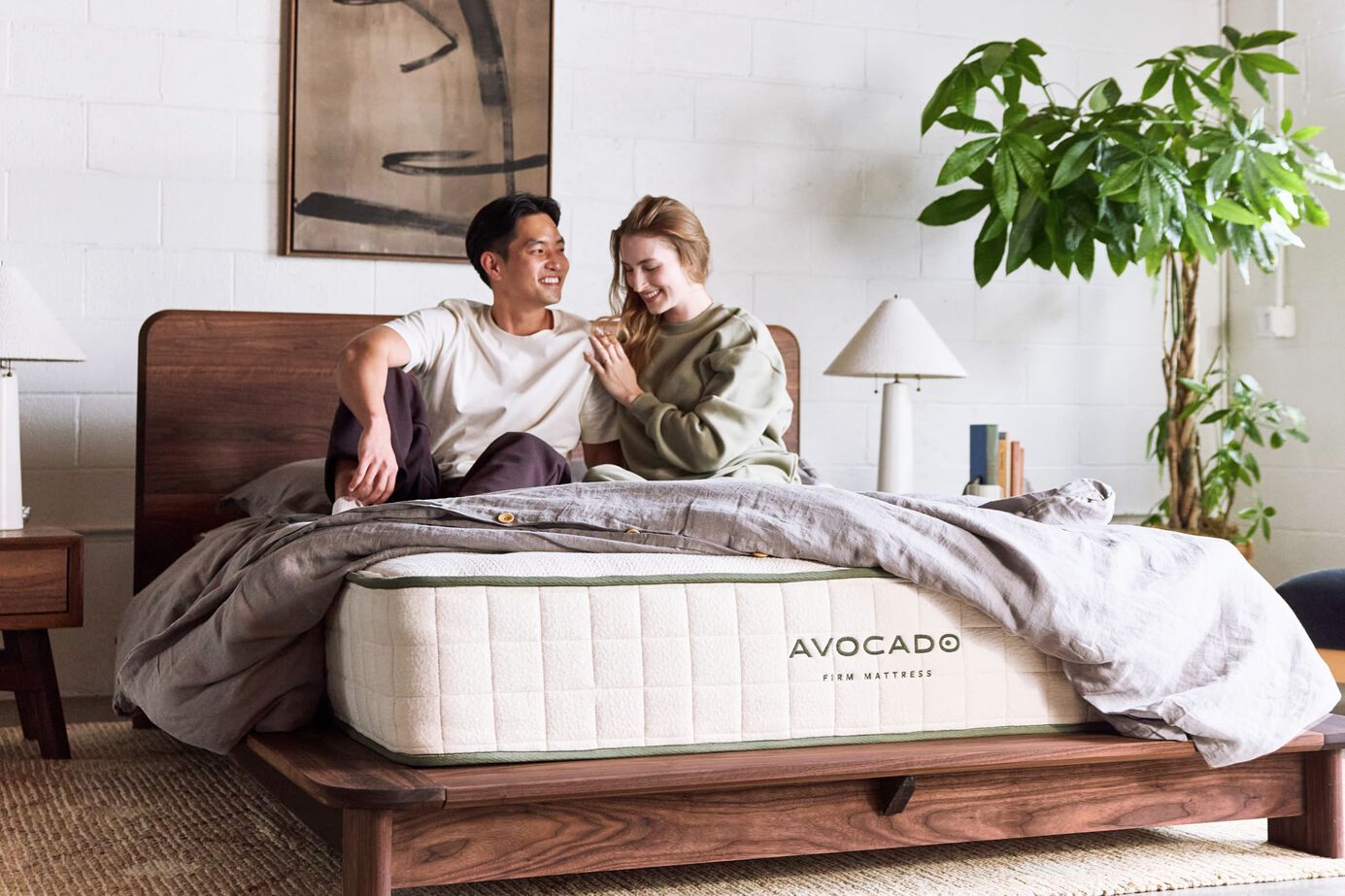 Avocado Green Hybrid Firm Mattress 11.5" image number 3