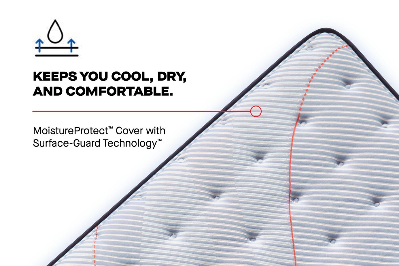 Sealy Posturepedic Medina II Firm Mattress 13" image number 9