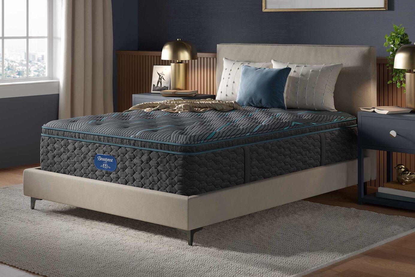 Beautyrest Core Level 2 Plush Pillow Top Mattress 14.75" image number 0