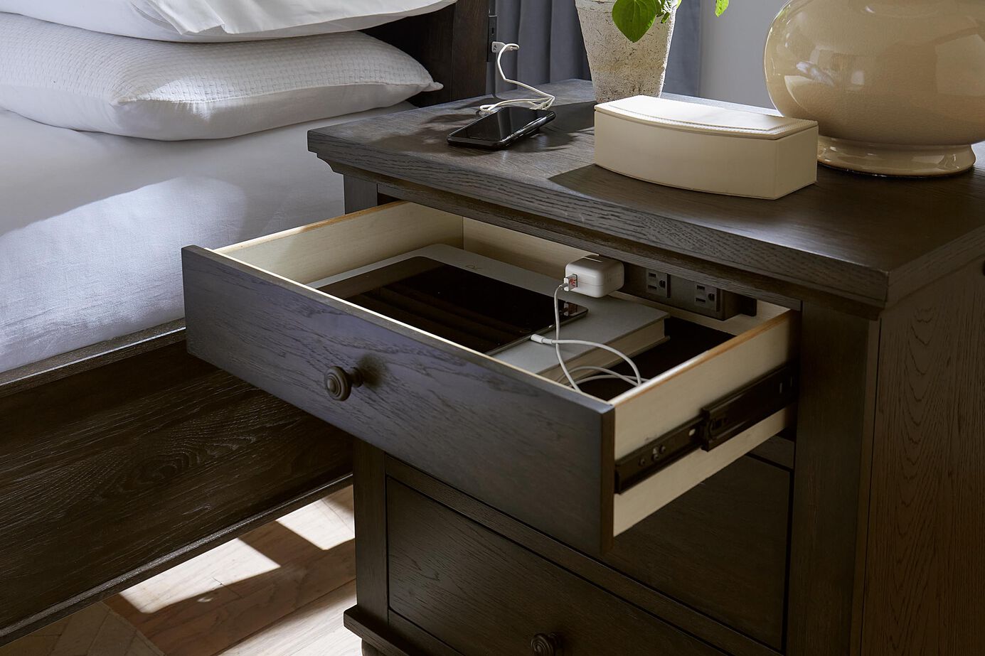 Aspen Home Cambridge Liv360 Nightstand image number 2