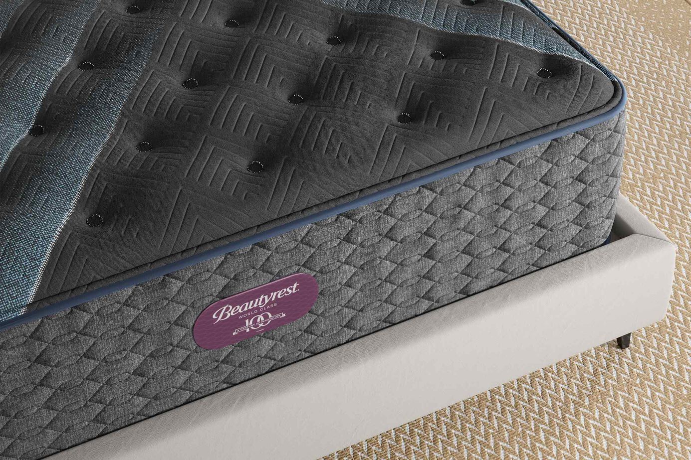Beautyrest World Class Level 4 Plush Tight Top Mattress 15.25" image number 2