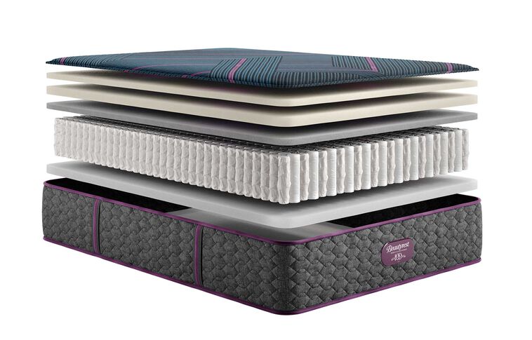 Beautyrest World Class Hybrid Level 3 Hybrid Plush Tight Top Mattress 13.25" image number 1