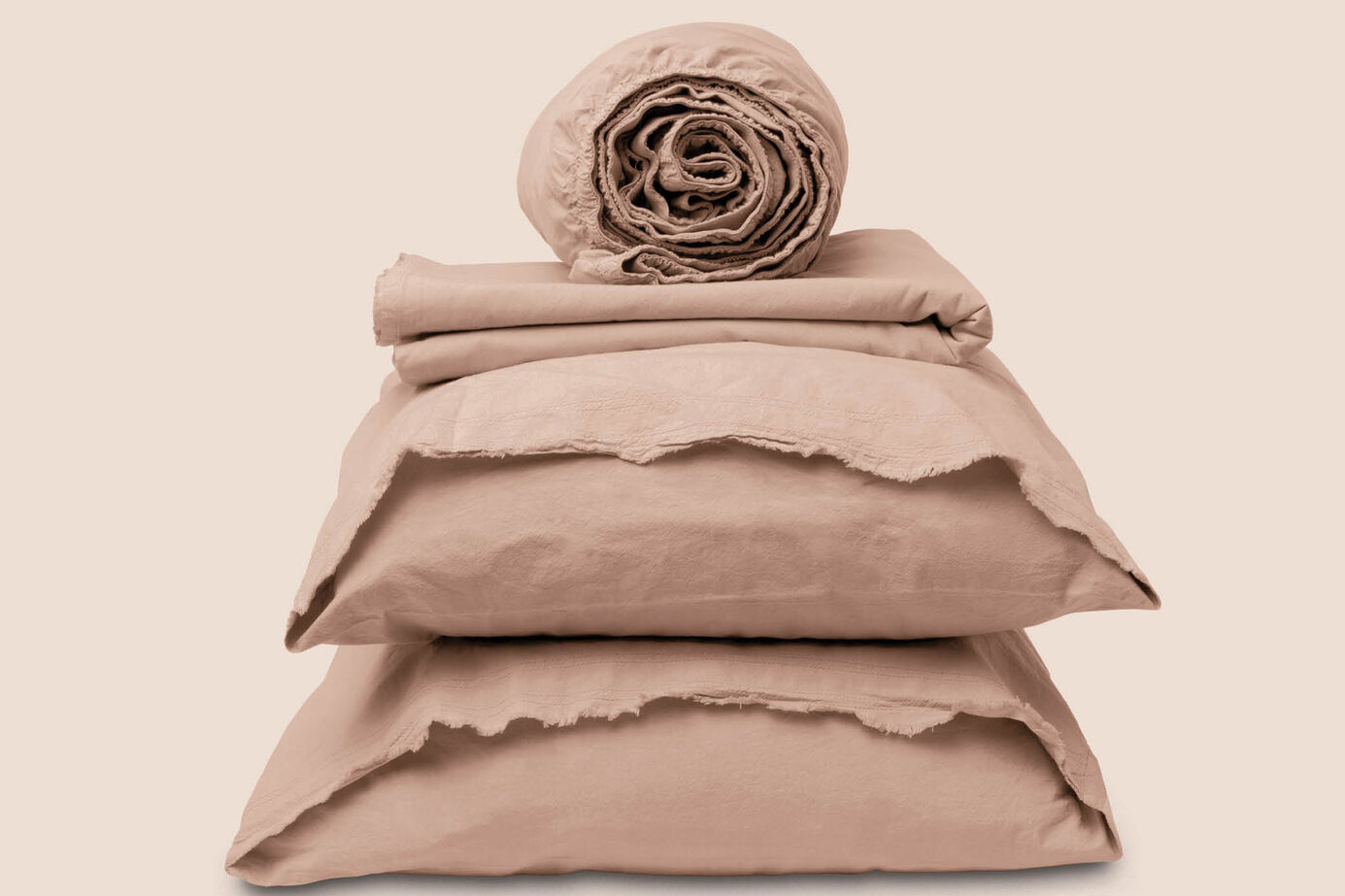 Purecare Dr. Weil Garment Washed Percale Sheet Set image number 0