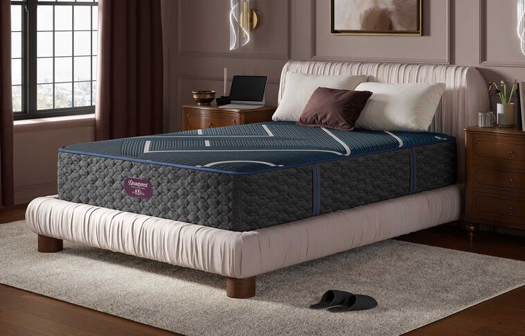 Beautyrest World Class Hybrid Level 4 Hybrid Firm Tight Top Mattress 13.5" image number 0