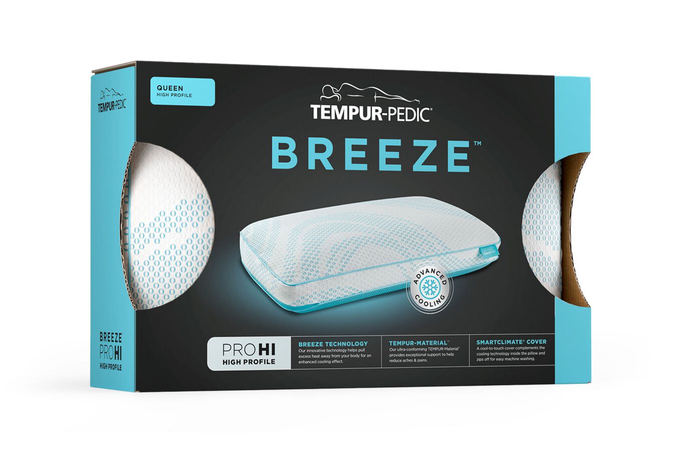 Tempur-Pedic Breeze ProHi 2.0 Pillow image number 1
