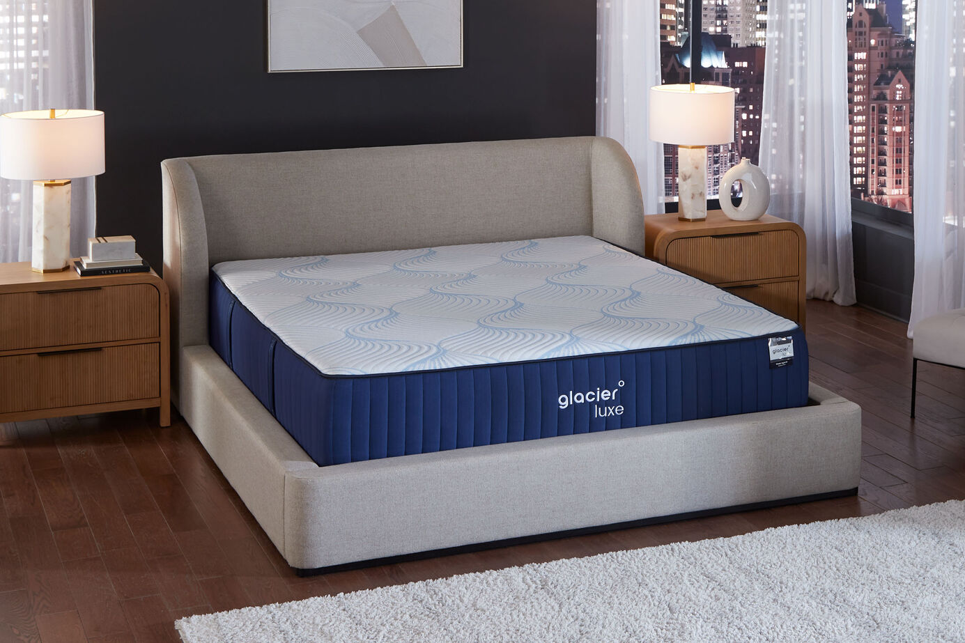 Glacier Luxe Peak Plush Mattress 14" image number 3