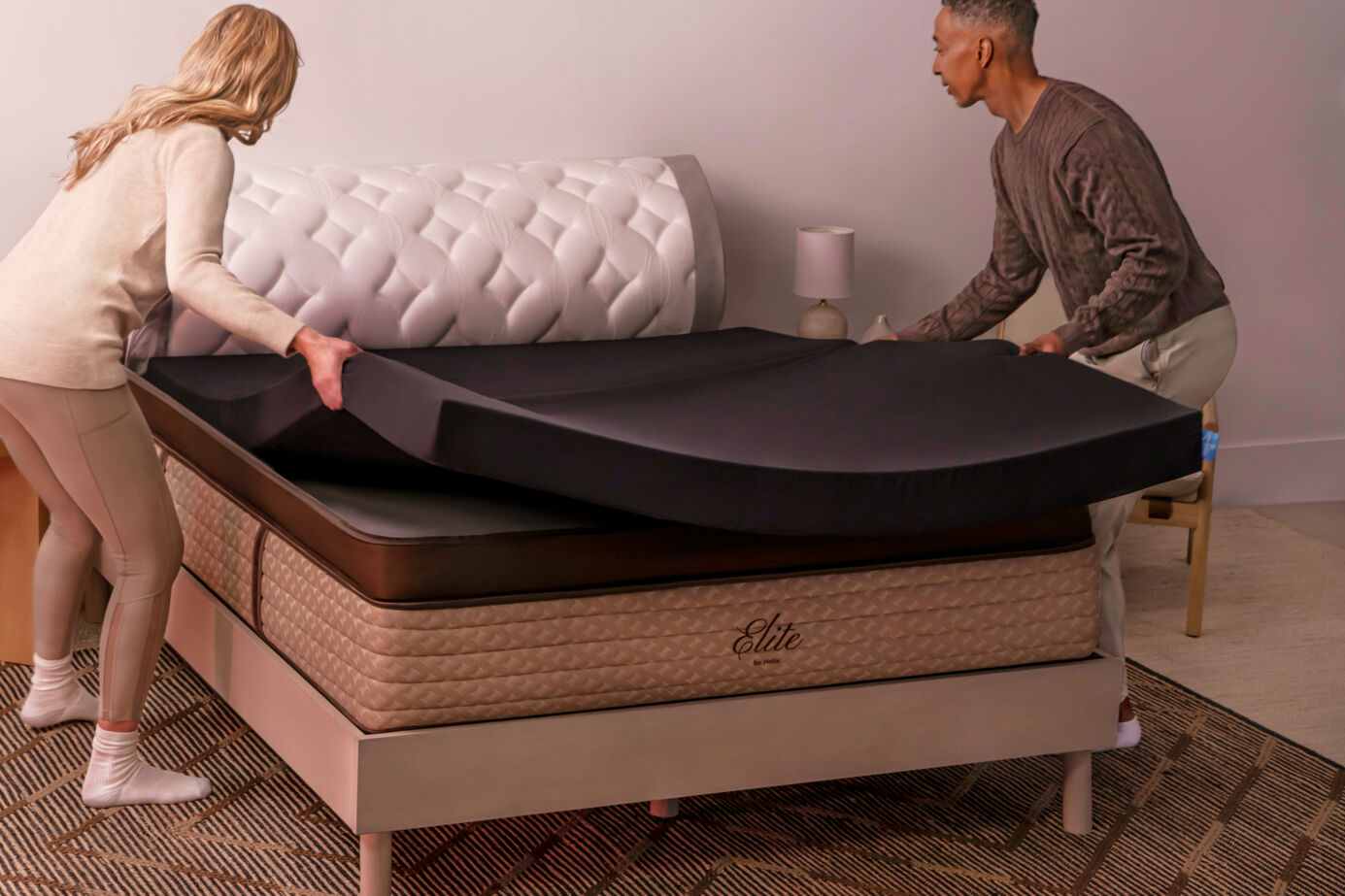 Helix Elite Plus Medium Euro-Top Mattress 16" image number 3