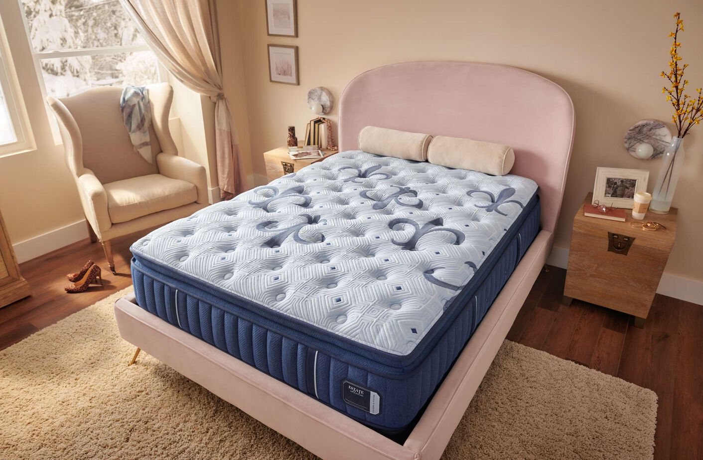Stearns and Foster Estate Soft Pillow Top Mattress 15" image number 5