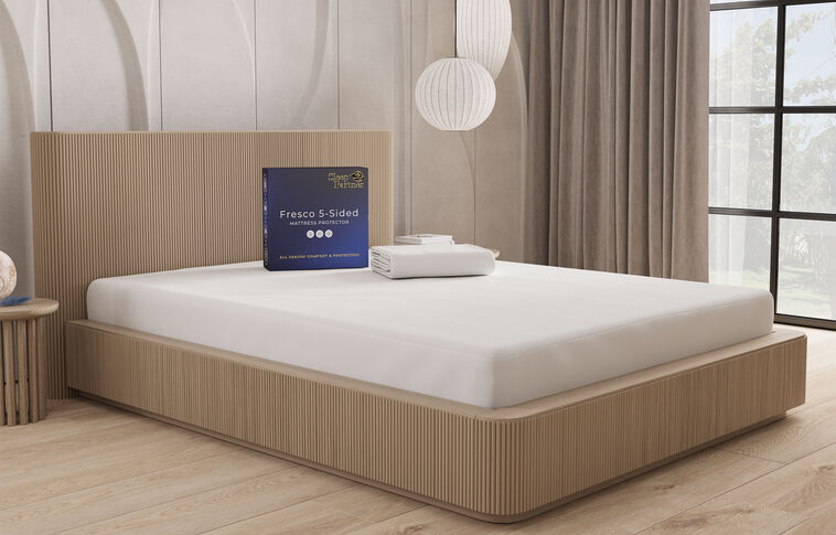 Sleep Partner ZZZ Fresco 5-Sided Mattress Protector image number 1
