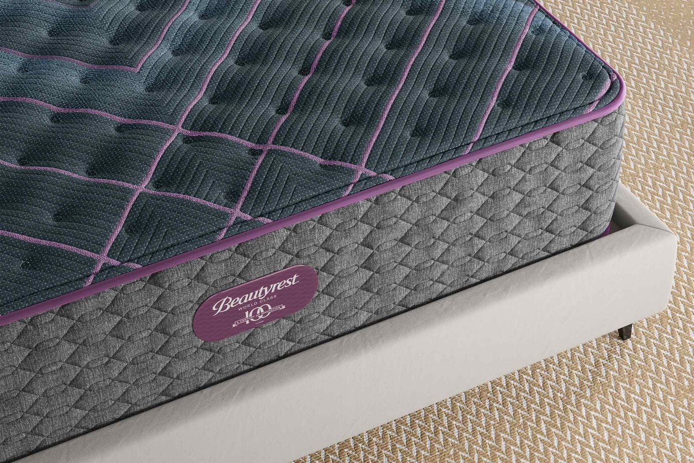 Beautyrest World Class Level 3 Extra Firm Mattress 14.25" image number 3