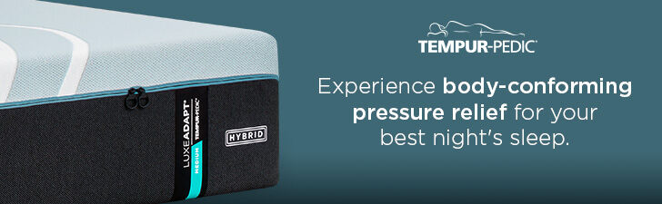 Tempur-Pedic LuxAdapt 2.0  Medium Hybrid Mattress 13"