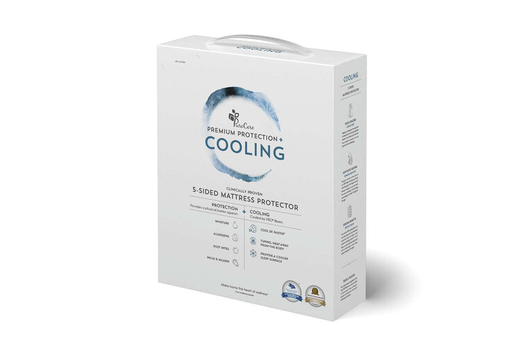Purecare Frio Cooling 5-Sided Mattress Protector image number 0