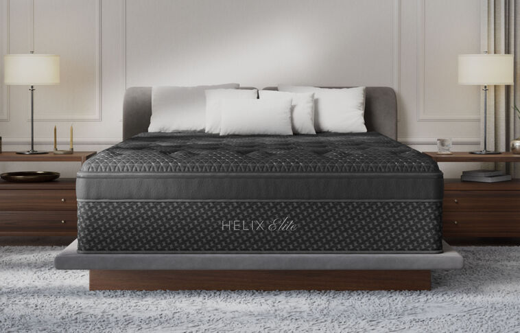 Helix Elite Midnight Medium Euro-Top Mattress 15" image number 0