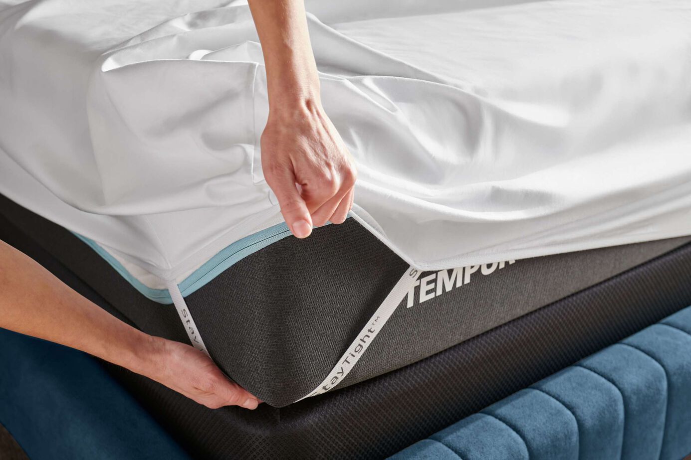 Tempur-Pedic Luxe Egyptian Cotton Sheet Set image number 2