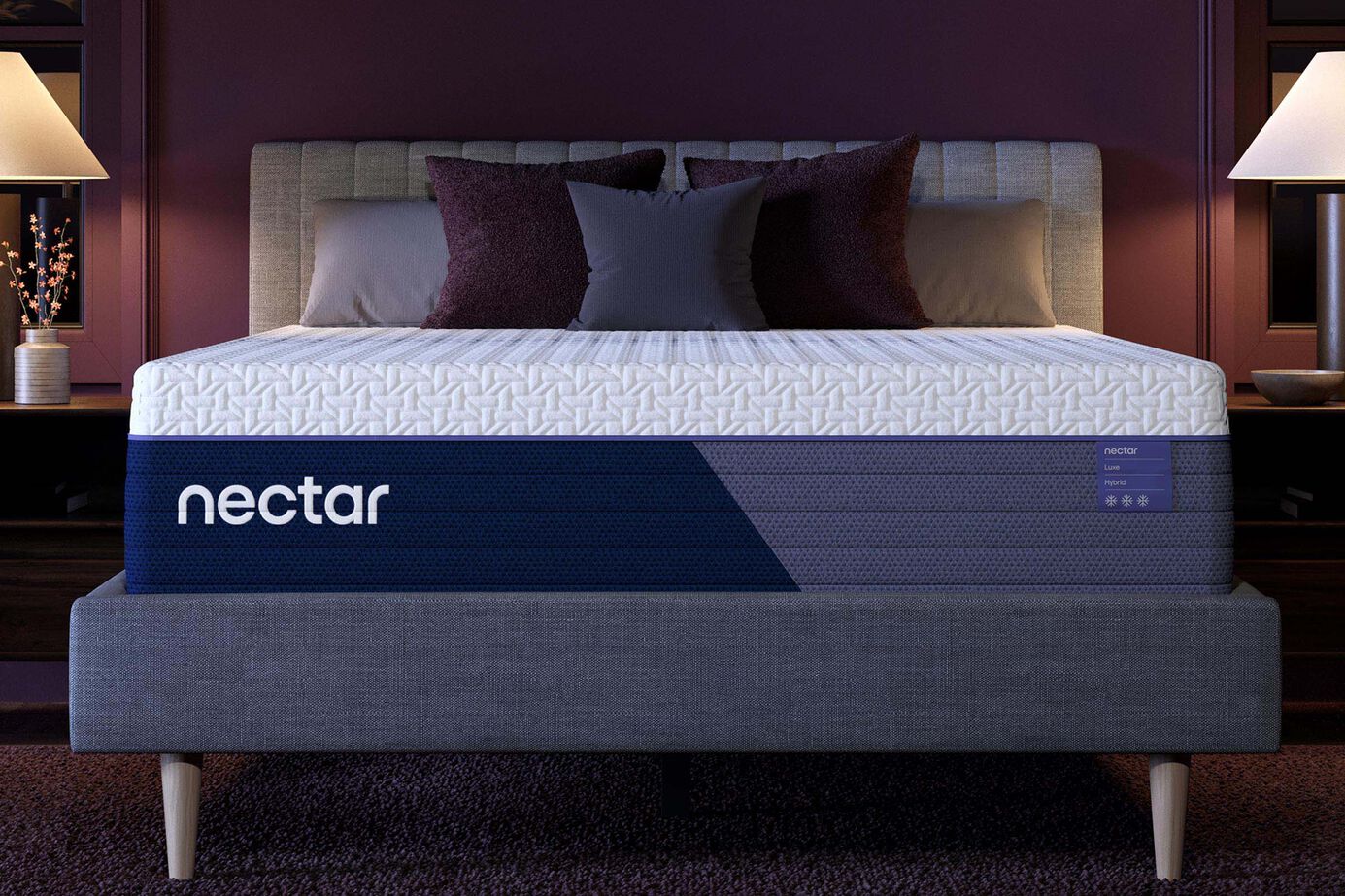 Nectar Luxe Hybrid  Luxury Firm Mattress 14" image number 3