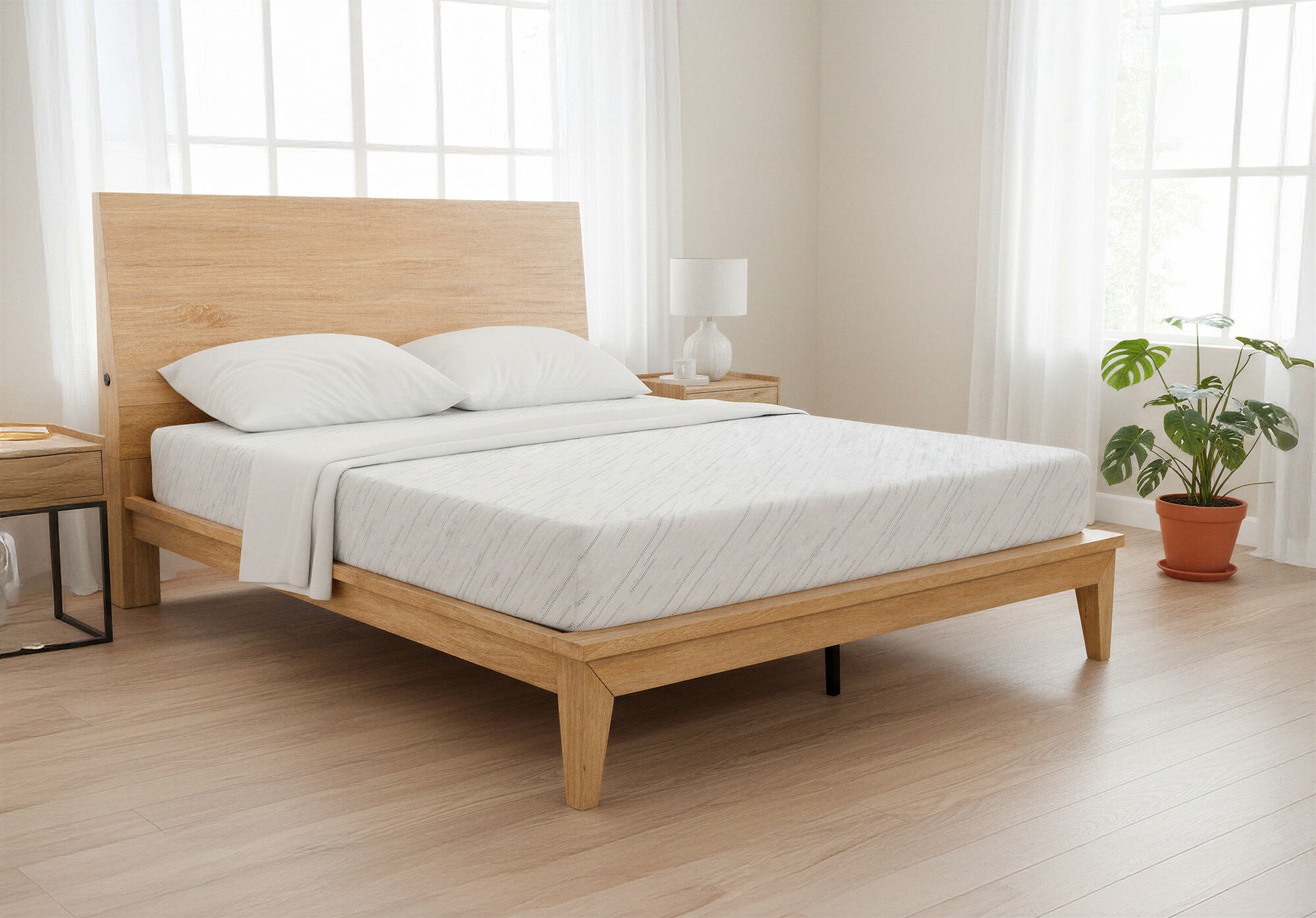 Mancini's Sleepworld Harbor Hybrid Luxury Firm Mattress 10