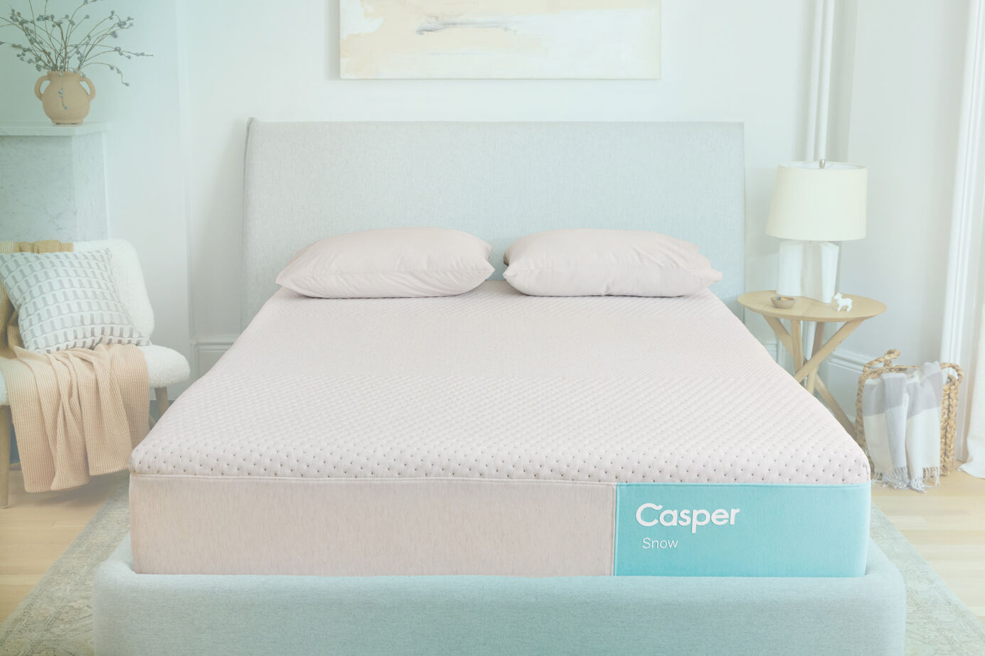 Casper Snow Medium Firm Mattress 12" image number 3