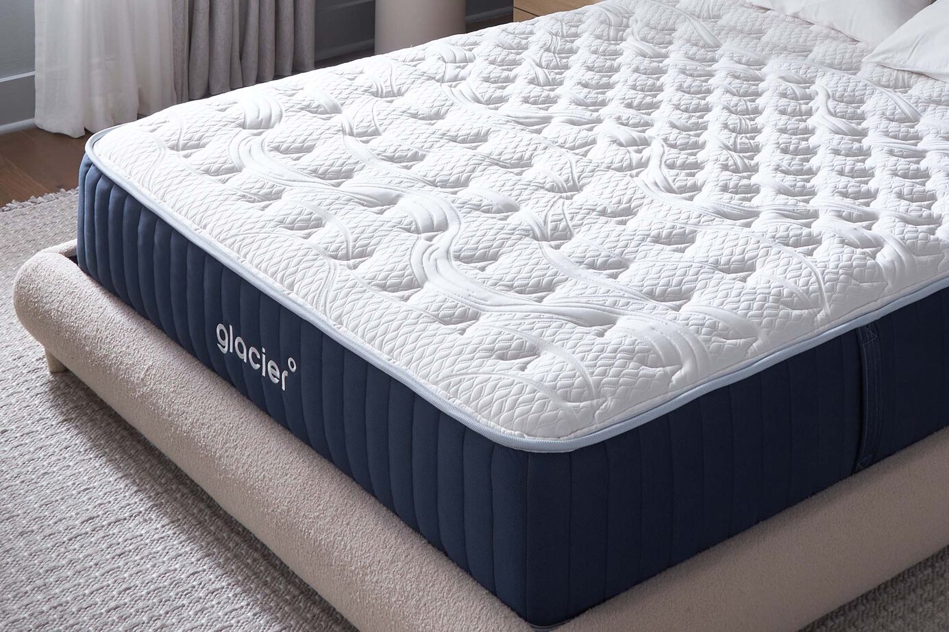 Glacier Original Hybrid Medium Firm Mattress 12" image number 5