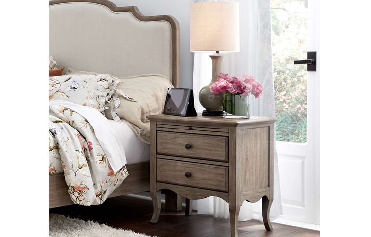 Aspen Home Provence 2 Drawer Nightstand image number 0