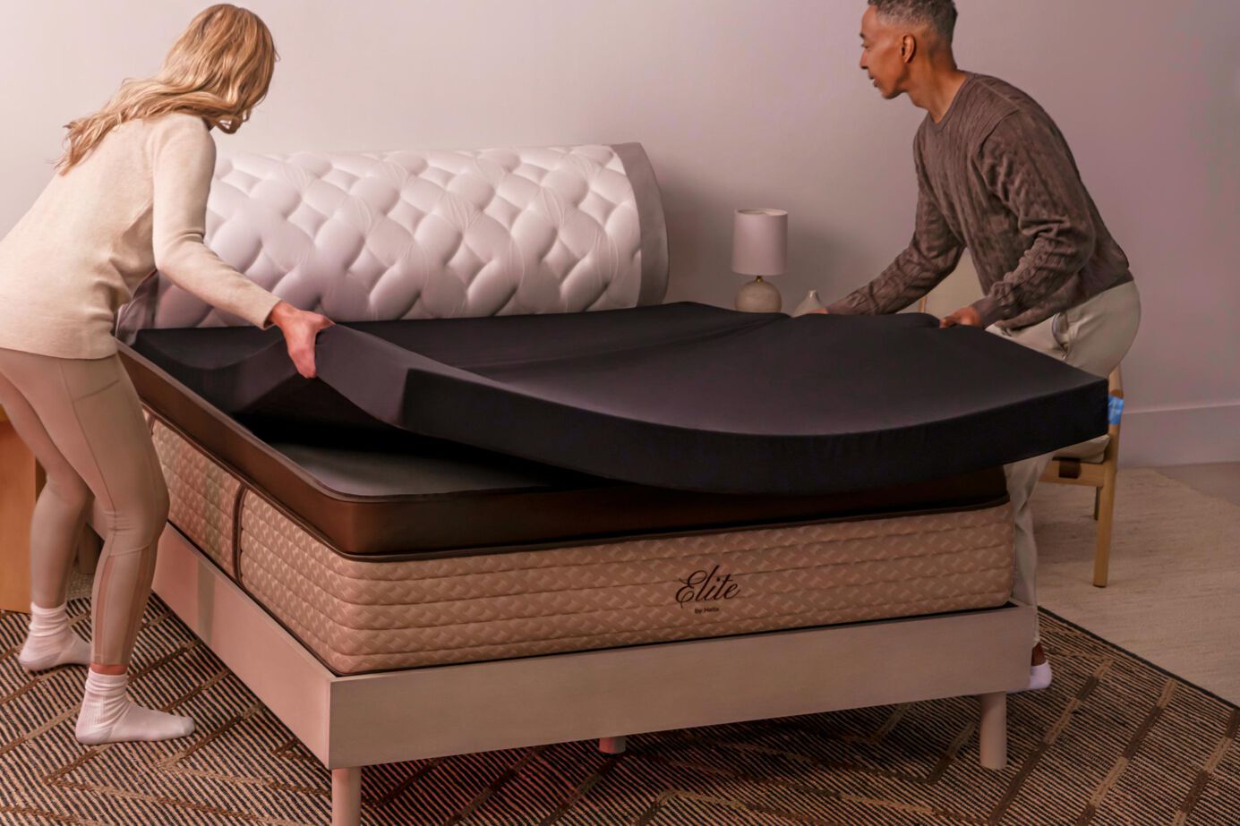 Helix Elite Twilight Firm Euro-Top Mattress 15" image number 10