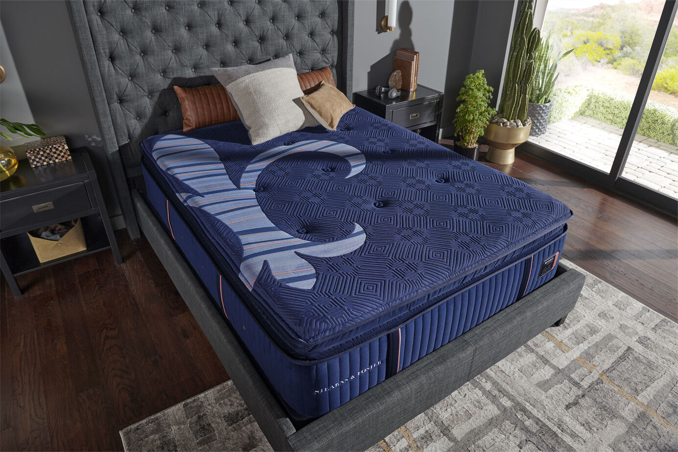 Stearns and Foster Reserve Firm Pillow Top Mattress 17" image number 3