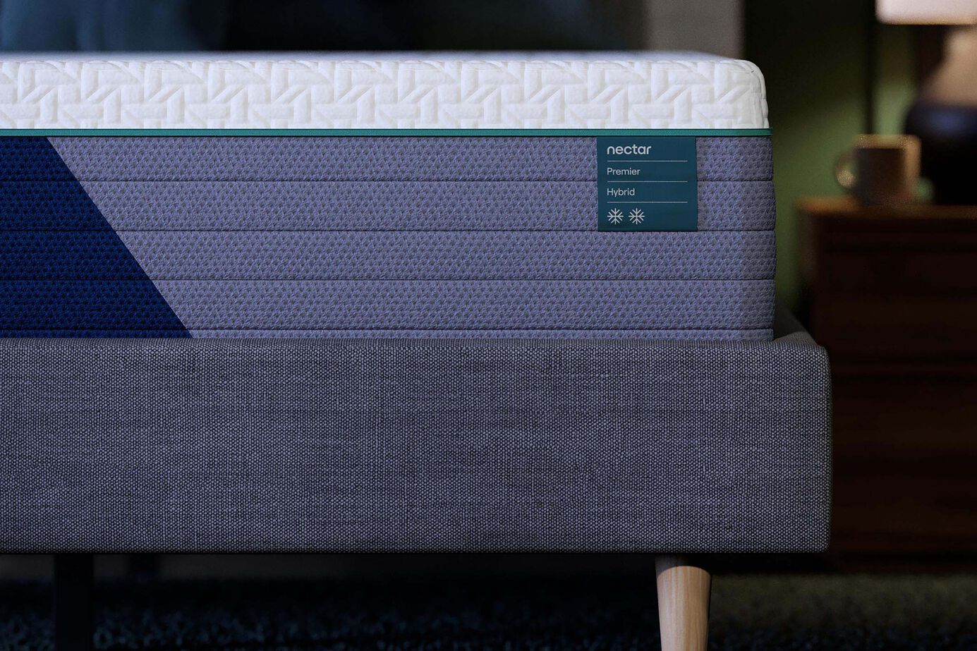 Nectar Premier Hybrid  Medium Firm Mattress 13" image number 4