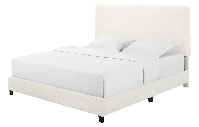 Legends Home Bridger Panel Boucle Bed Complete image number 1