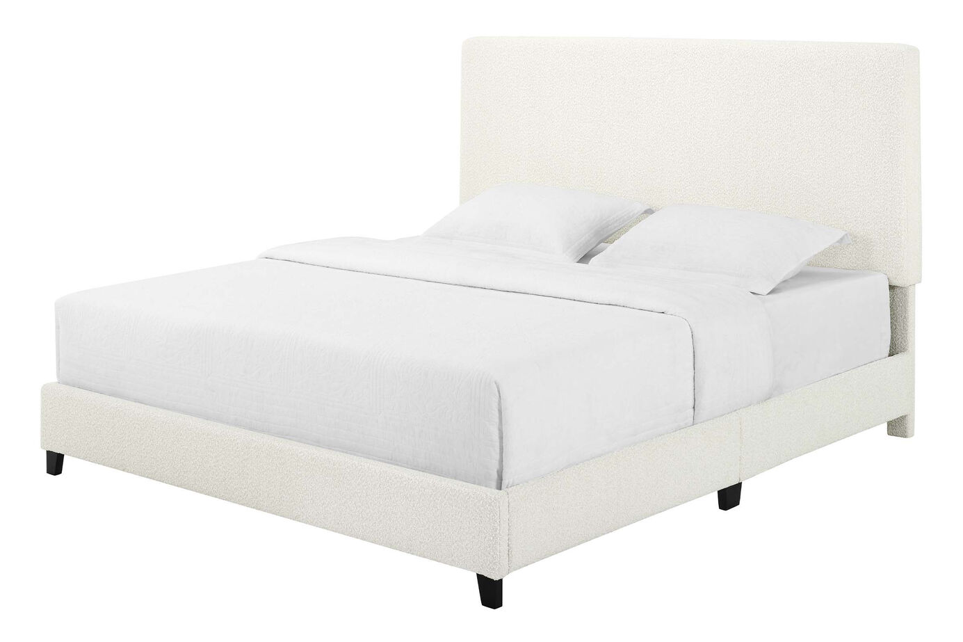 Legends Home Bridger Panel Boucle Bed Complete image number 1
