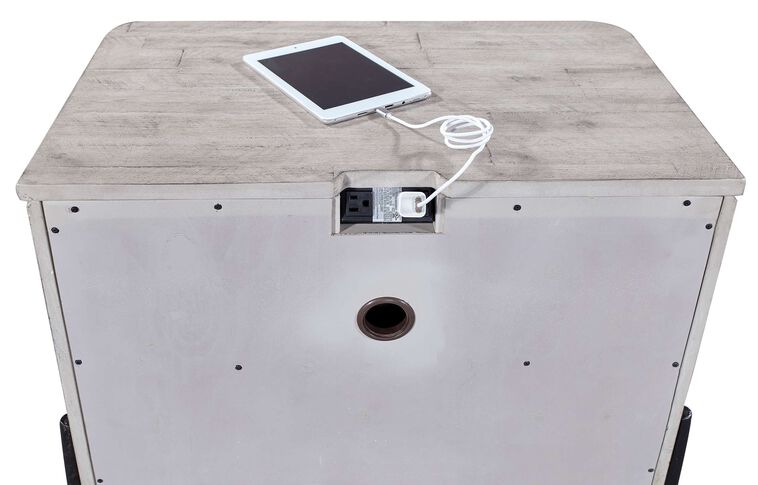 Aspen Home Zane 2 Drawer Nightstand image number 3