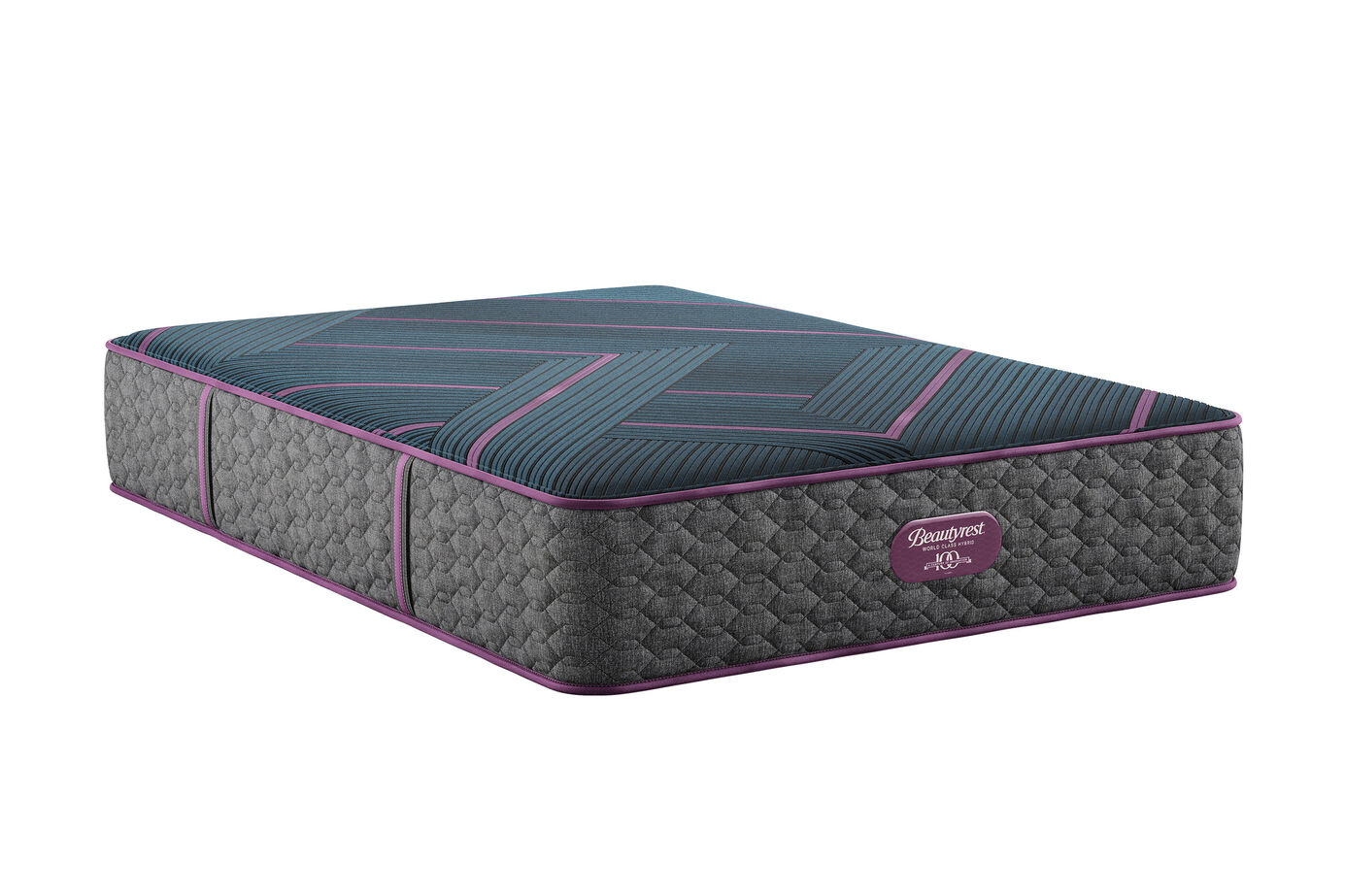Beautyrest World Class Hybrid Level 3 Hybrid Firm Tight Top Mattress 13.25" image number 2