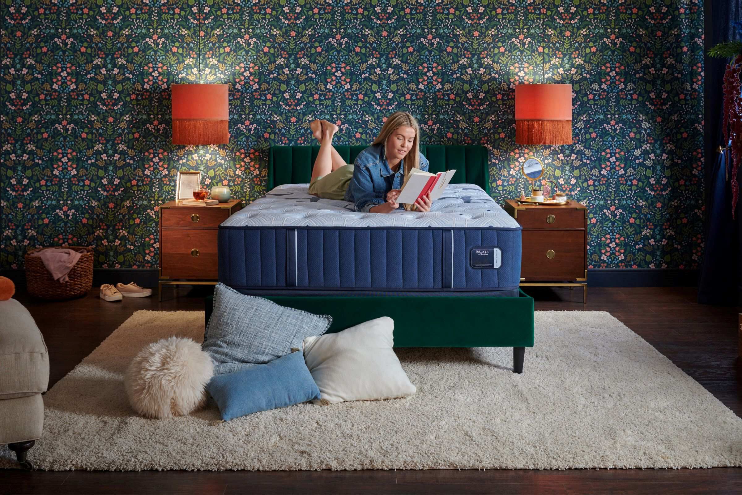 Stearns and foster firm king mattress sale