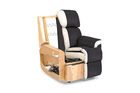 Flexsteel MOV 360 View Swivel Power Recliner w/Power Headrest And Lumbar