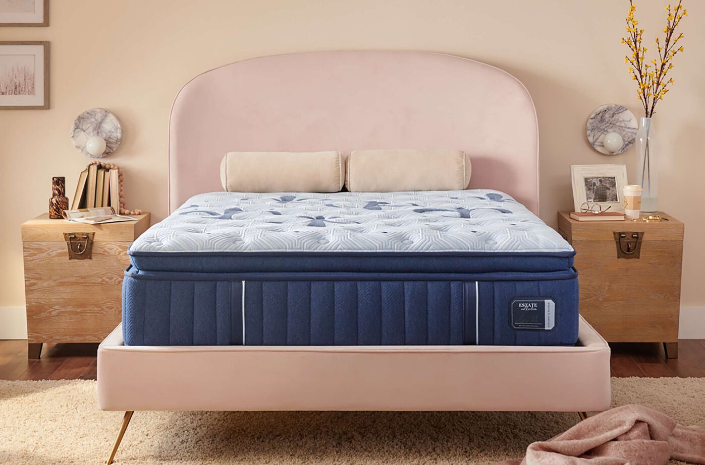 Stearns and Foster Estate  Firm Pillow Top Mattress 15" image number 0