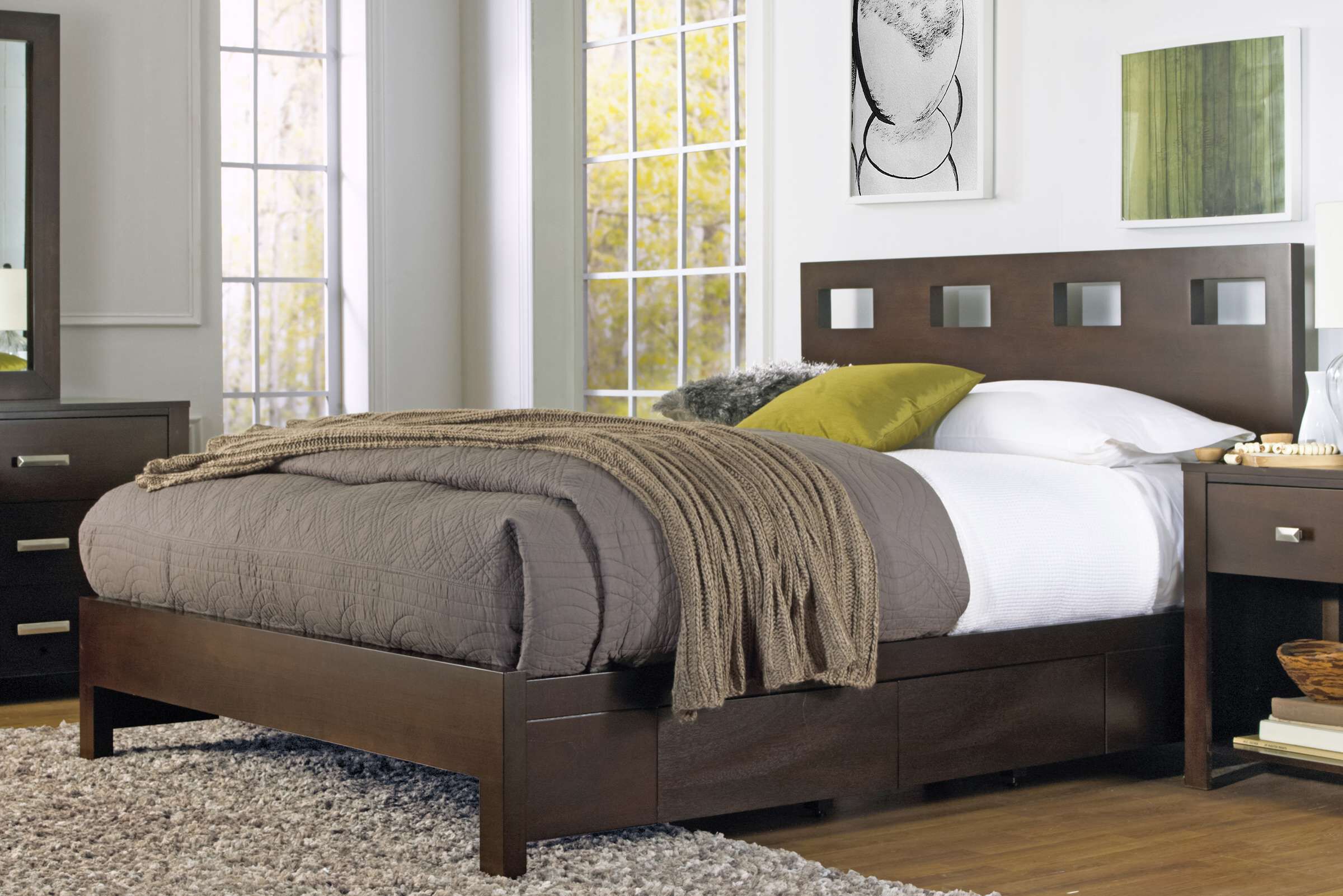 Modus Nevis Riva Platform Storage Bed Complete - Thumbnail 3