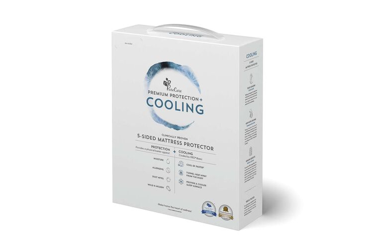 Protector de colchón de enfriamiento PureCare Premium de 5 lados