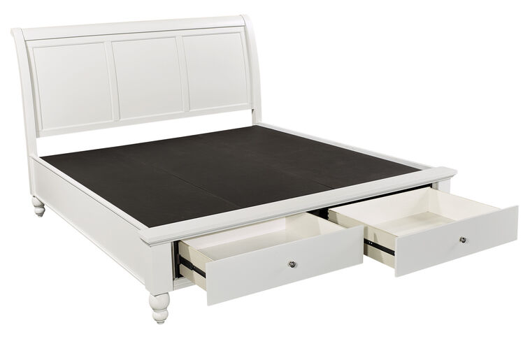 Aspen Home Cambridge Sleigh Bed with Storage image number 4