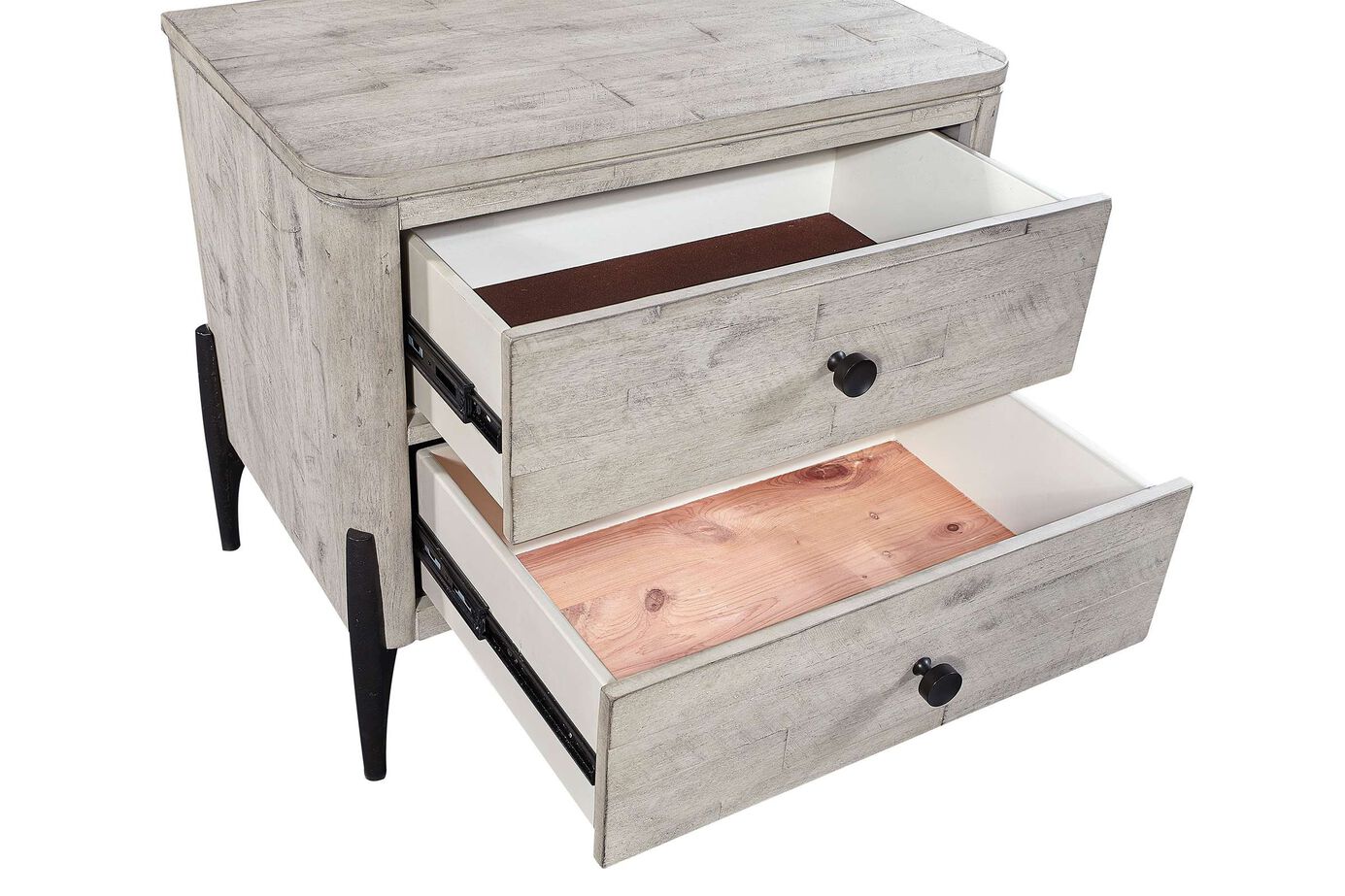 Aspen Home Zane 2 Drawer Nightstand image number 2