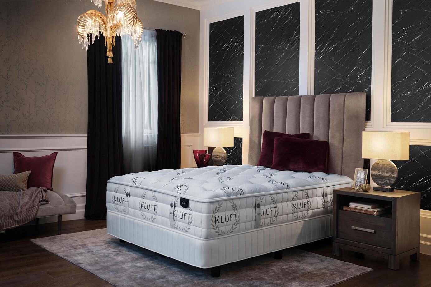 Kluft Regalia Luxury Firm Mattress 13.75" image number 0