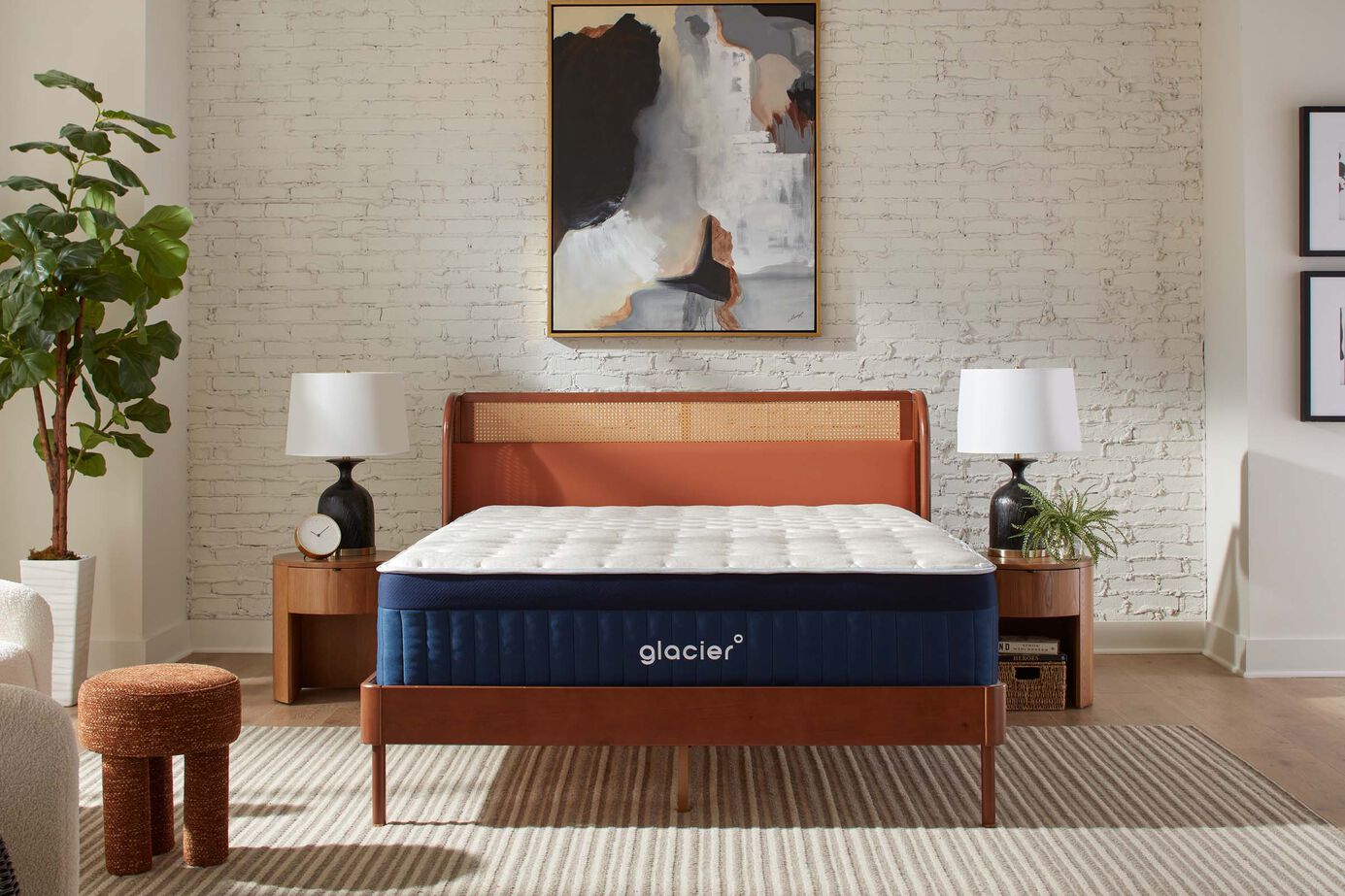Glacier Summit Hybrid Medium Pillow Top Mattress 13" image number 2