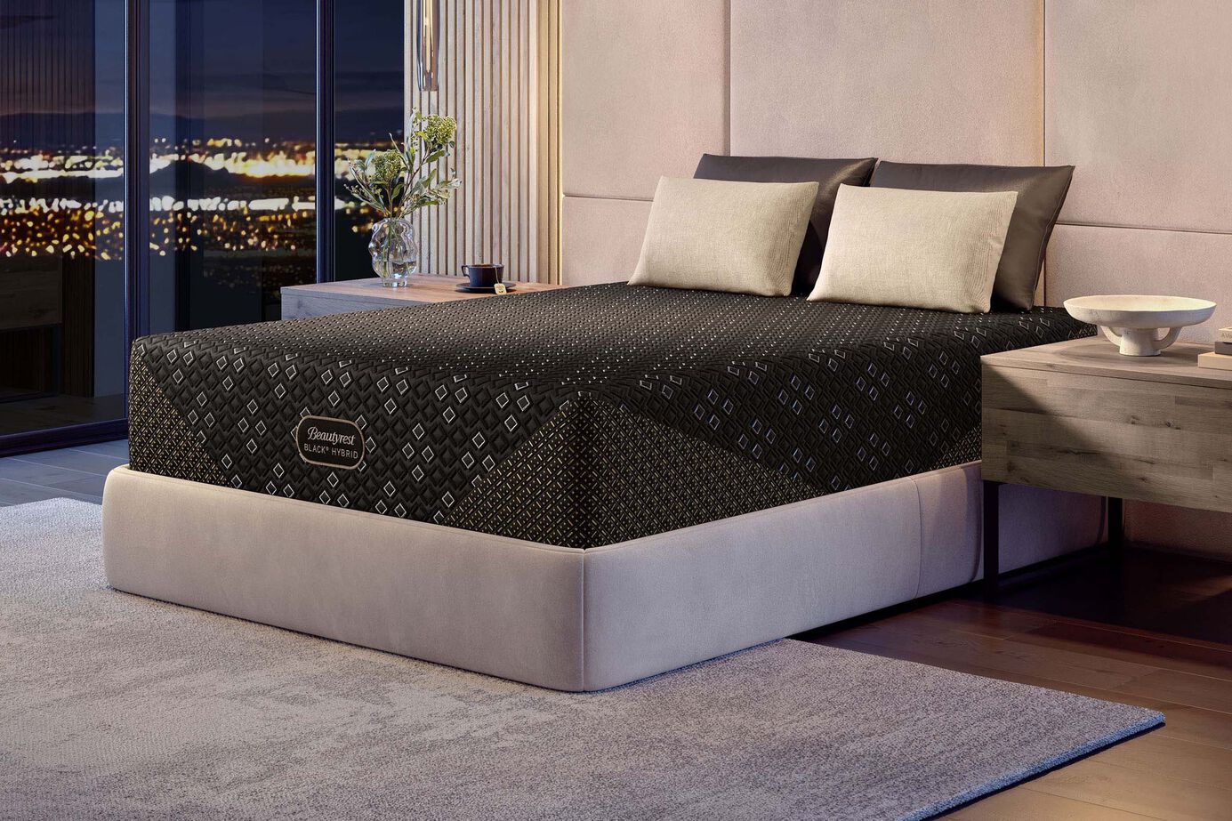 Beautyrest Black Hybrid Series Three XCS Plush Mattress 14.5" image number 0