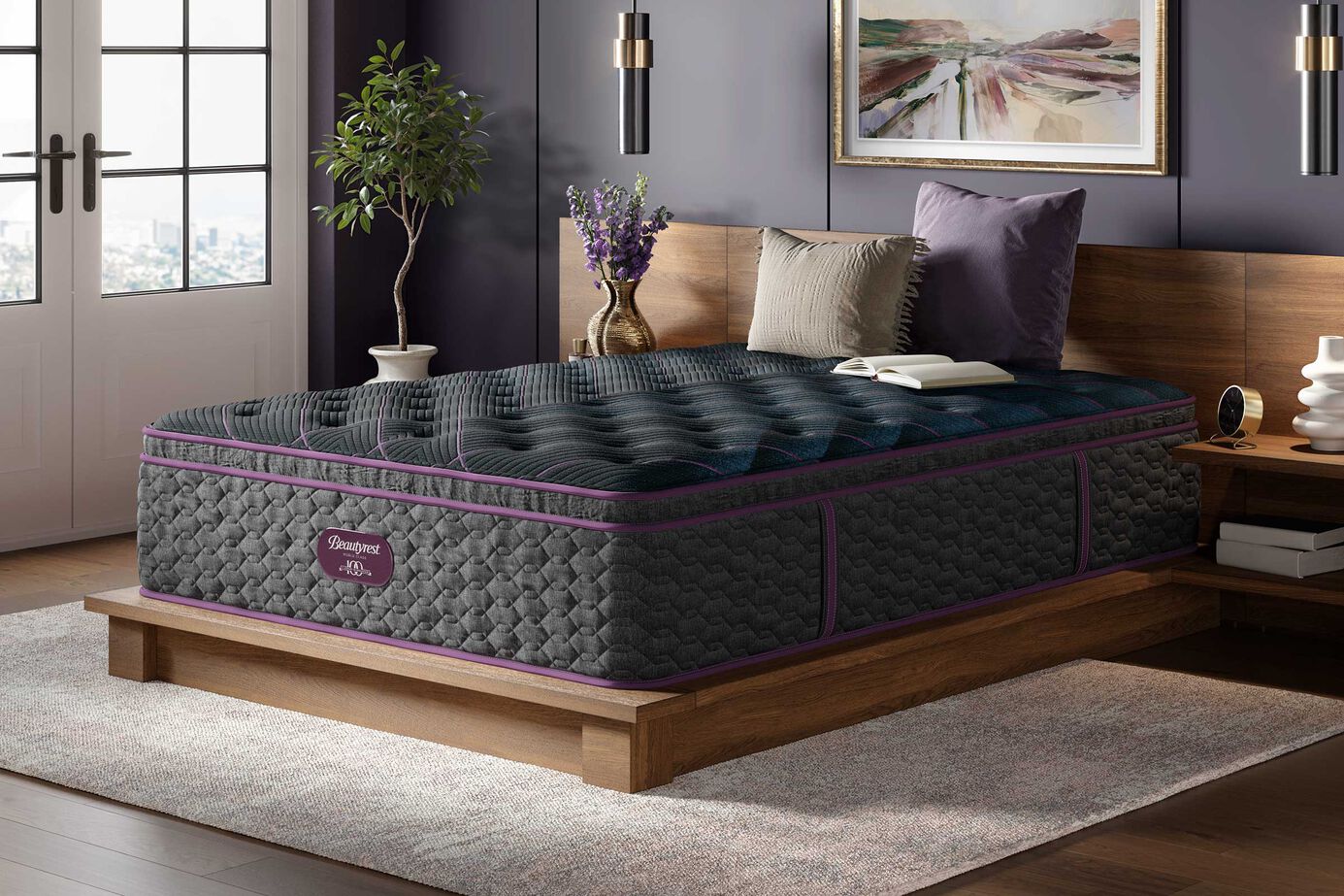 Beautyrest World Class Level 3 Plush Pillow Top Mattress 16" image number 0