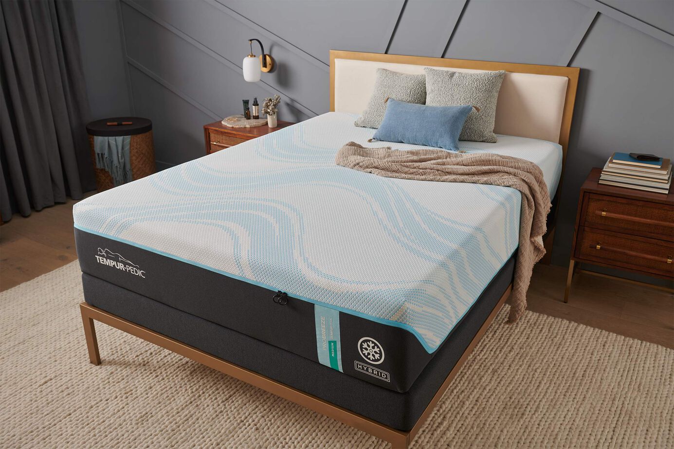 Tempur-Pedic TEMPUR-ProBreeze 2.0  Medium Hybrid Mattress 12" image number 4