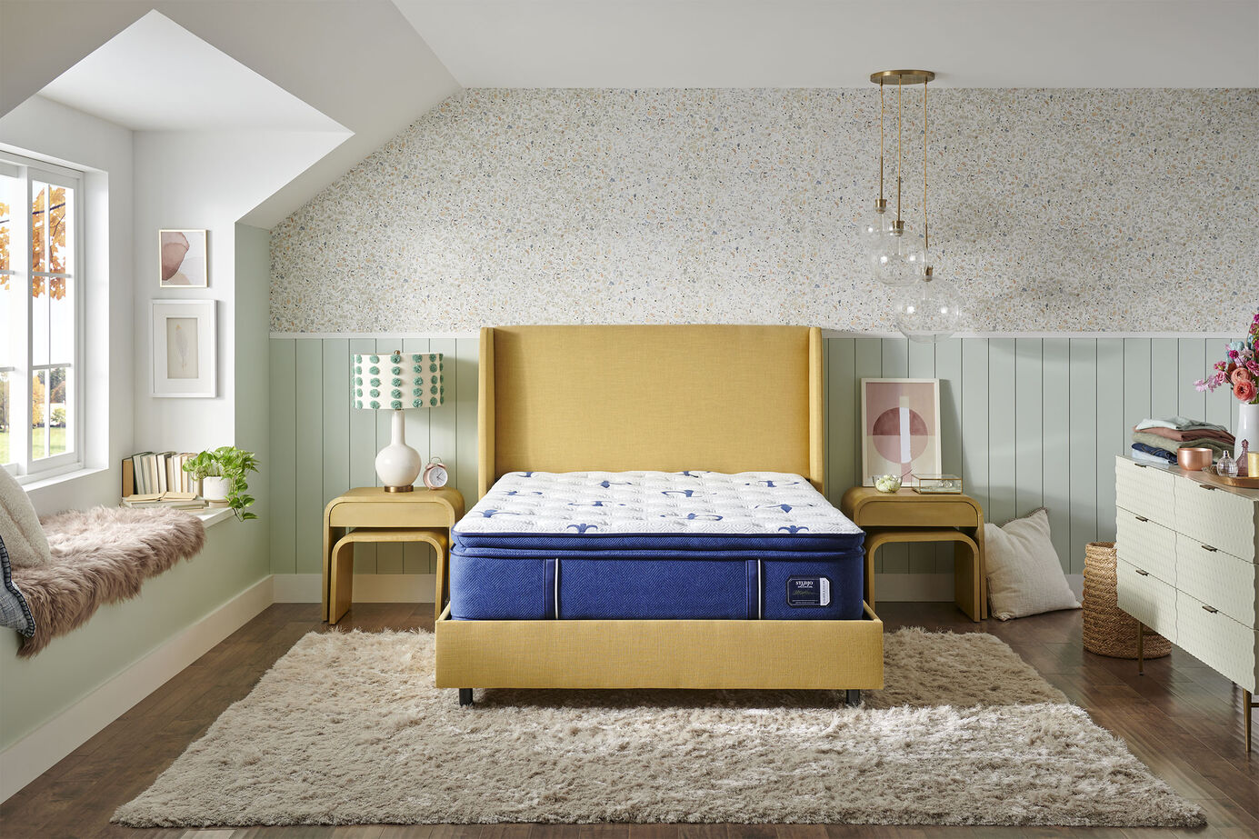Stearns and Foster Studio Medium Pillow Top Mattress 14.5" image number 3