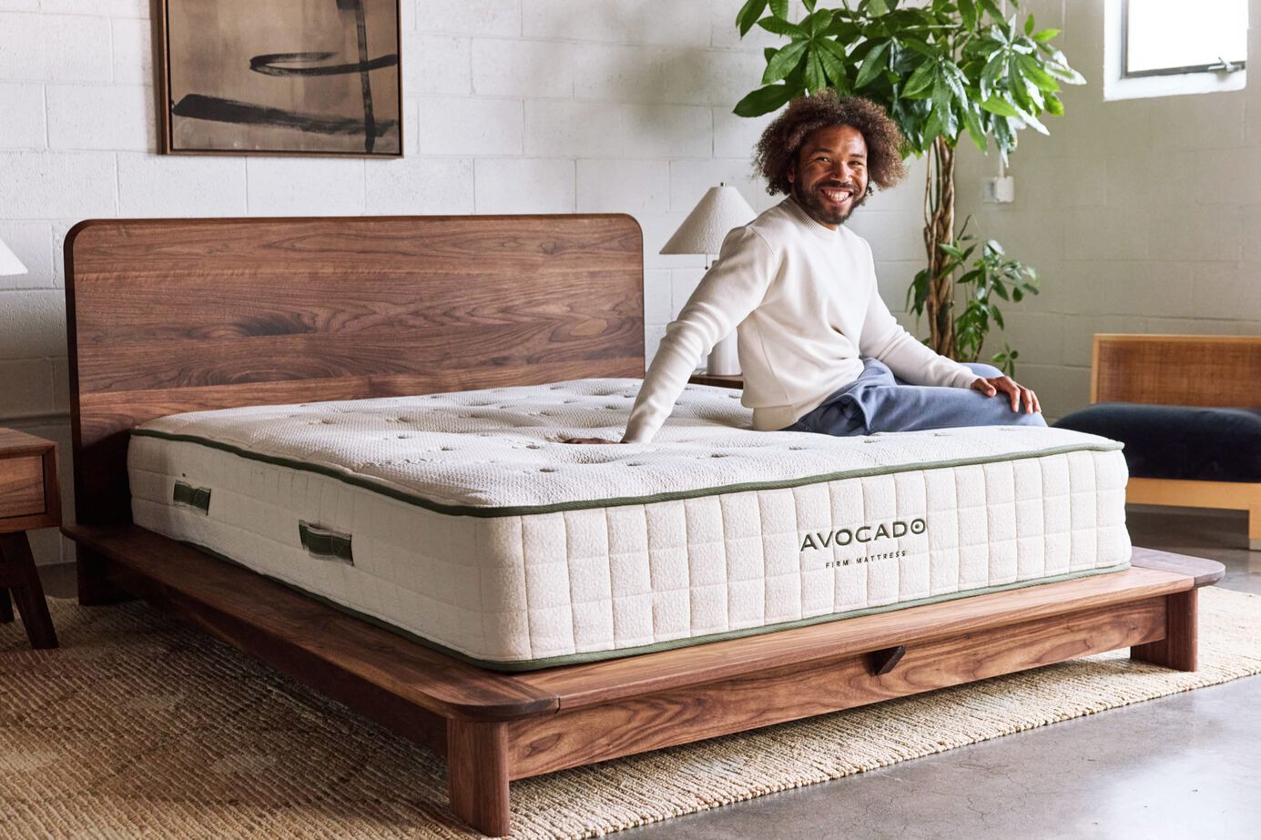 Avocado Green Hybrid Firm Mattress 11.5" image number 10