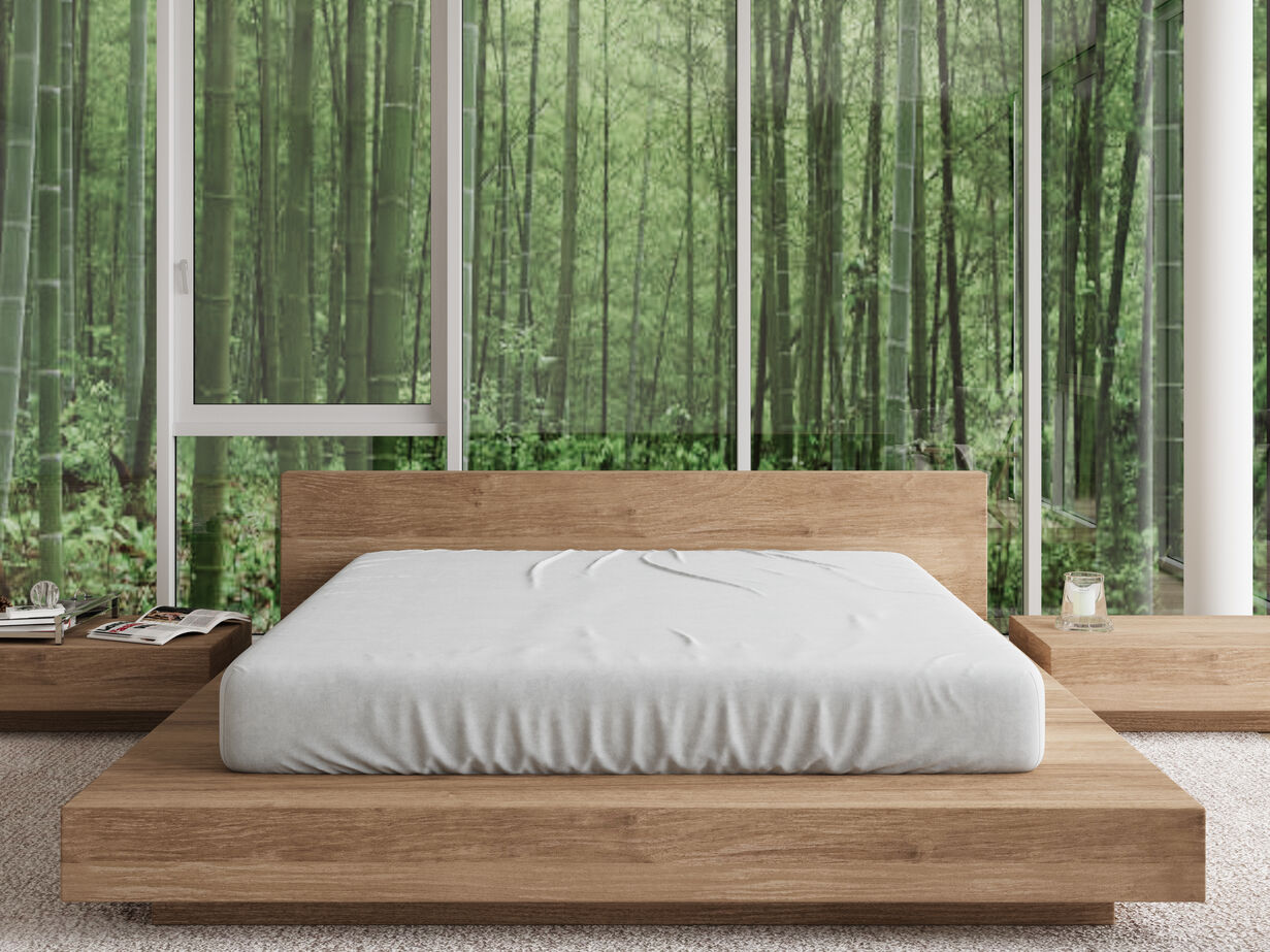 iSleep Shop Natural Bamboo Sheet Set image number 2